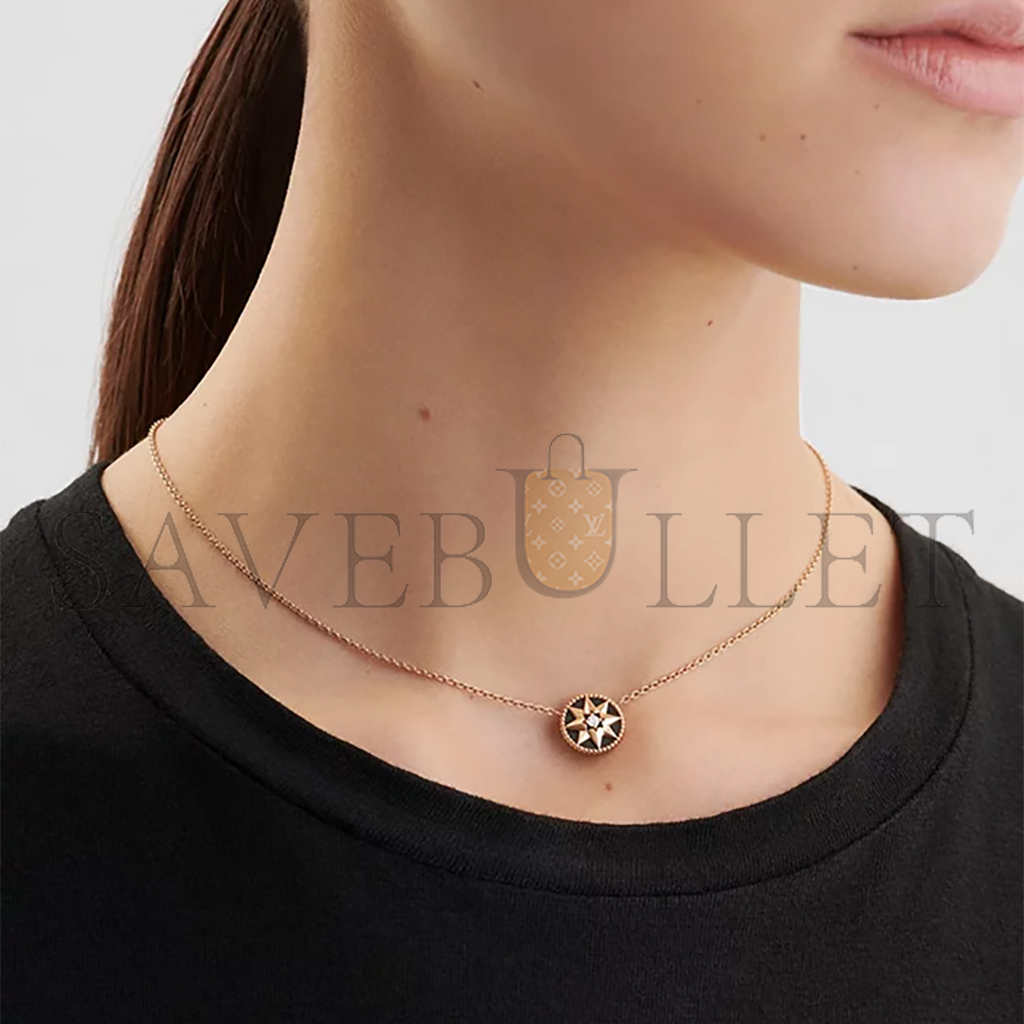 D*or rose des vents necklace jrdv95019_0000